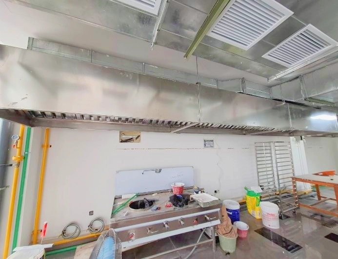 dokumentasi pemasangan hood ketiga