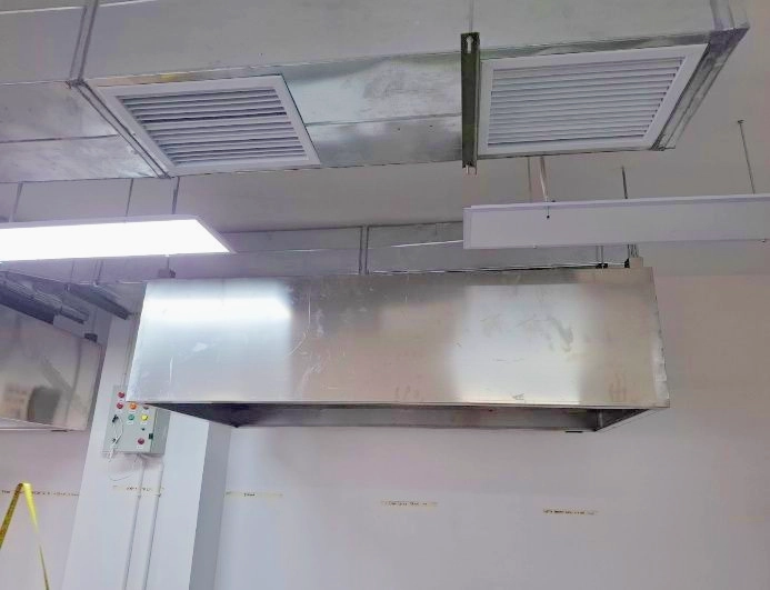 dokumentasi pemasangan hood kelima