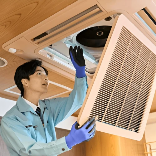 instalasi exhaust srikandi bangun teknik